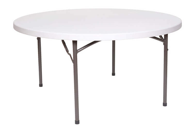 72 Plastic Round Tables Seats 10 12, 72 Inch Round Table Seating